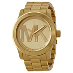 Michael Kors Runway Champagne Dial Gold-Tone Women's Watch - MK5473