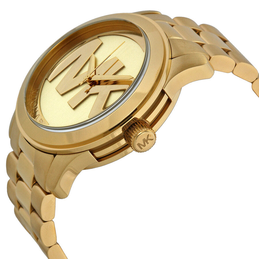 Michael Kors Runway Champagne Dial Gold-Tone Women's Watch - MK5473 Secundaire afbeelding