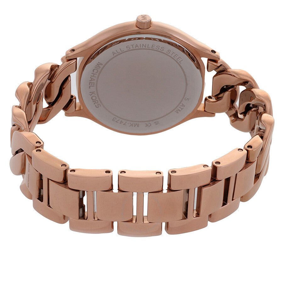 Michael Kors Runway Quartz Rose Gold-Tone Women's Watch - MK7473