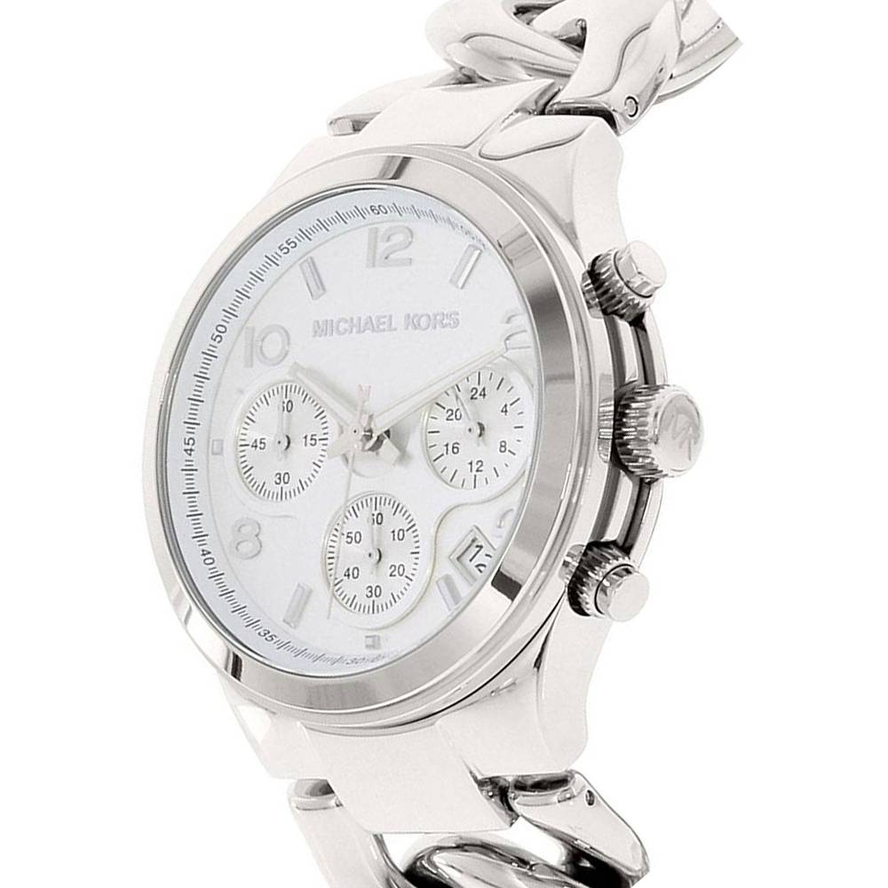 Michael Kors Runway Twist zilveren dameshorloge - MK3149 Secundaire afbeelding