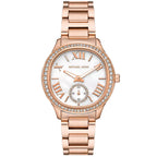 Michael Kors Sage Pavé Rose Gold-Tone Women's Watch - MK4806