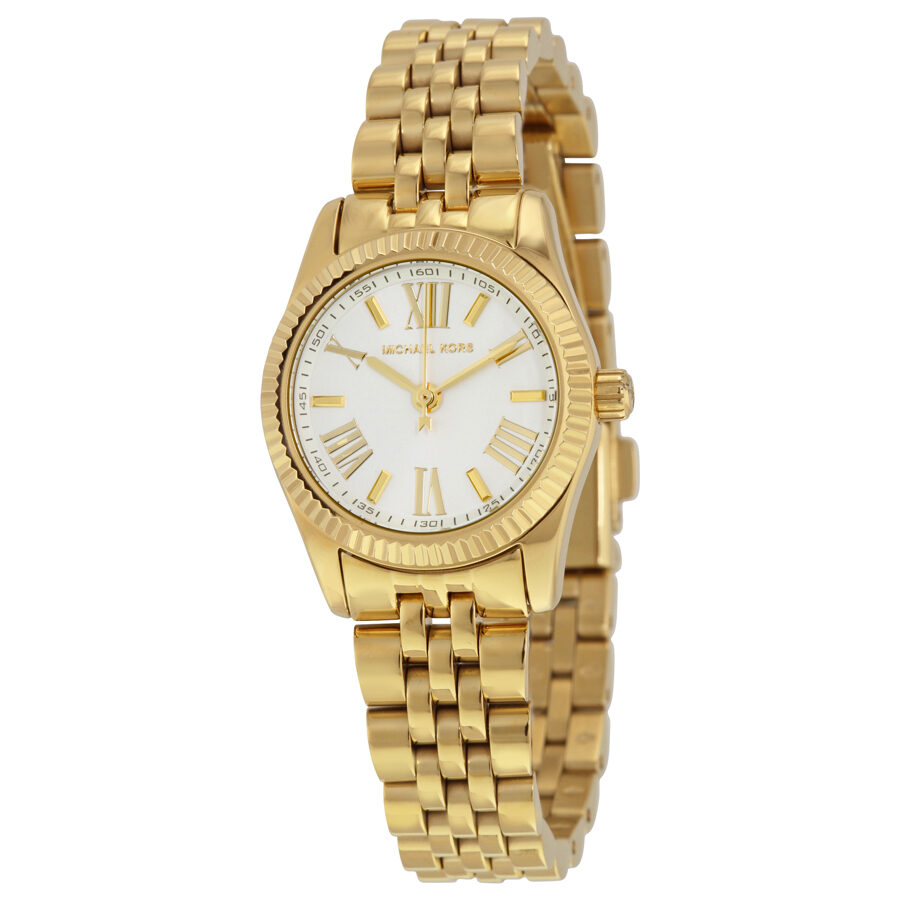 Michael Kors Lexington Mini Gold dameshorloge - MK3229 Hoofdafbeelding