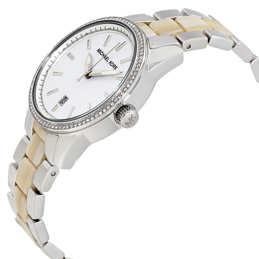 Michael Kors Silver Dial Steel and Acrylic Ladies Watch MK6371 Secondary image