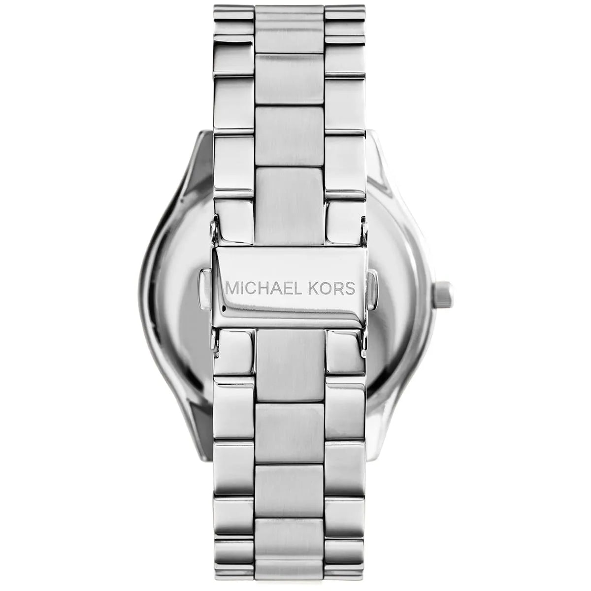 Michael Kors Slim Runway Silver-Tone and Turquoise Women's Watch - MK3292