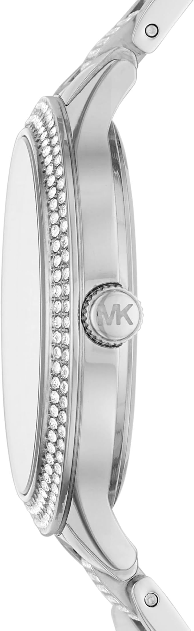Michael Kors Slim Runway Pavé Silver-Tone Women's Watch - MK3822 Secundaire afbeelding