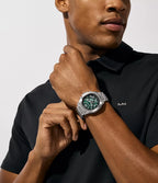 Michael Kors Oversized Sage Silver-Tone Men's Watch - MK9191