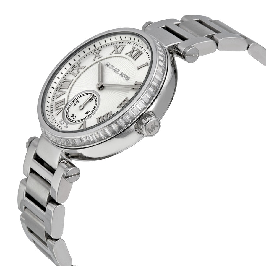 Michael Kors Skylar zilveren dameshorloge - MK5866 Secundaire afbeelding