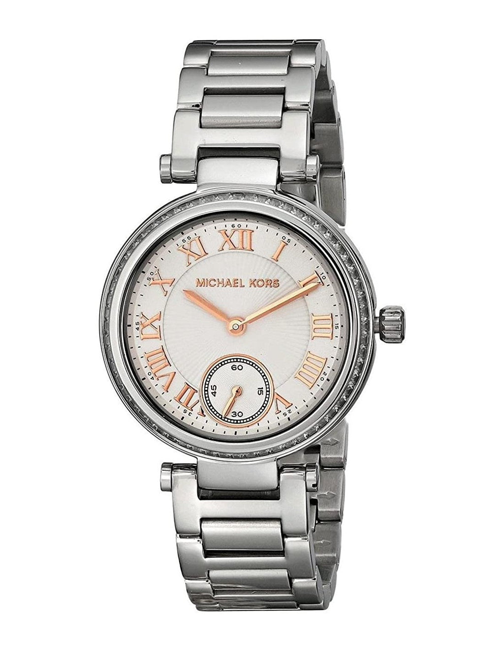 Michael Kors Skylar Silver-Tone Stainless Steel Women's Watch - MK5970