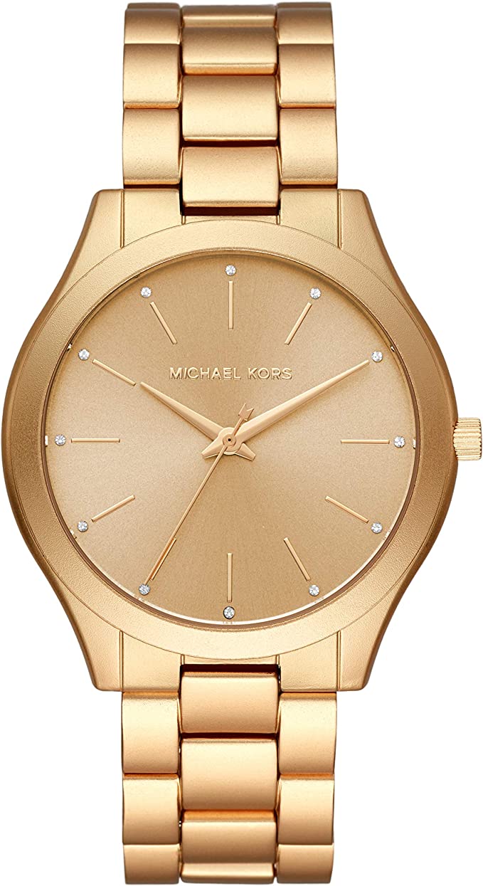 Michael Kors Slim Runway All Gold Women's Watch MK4501 Hoofdafbeelding