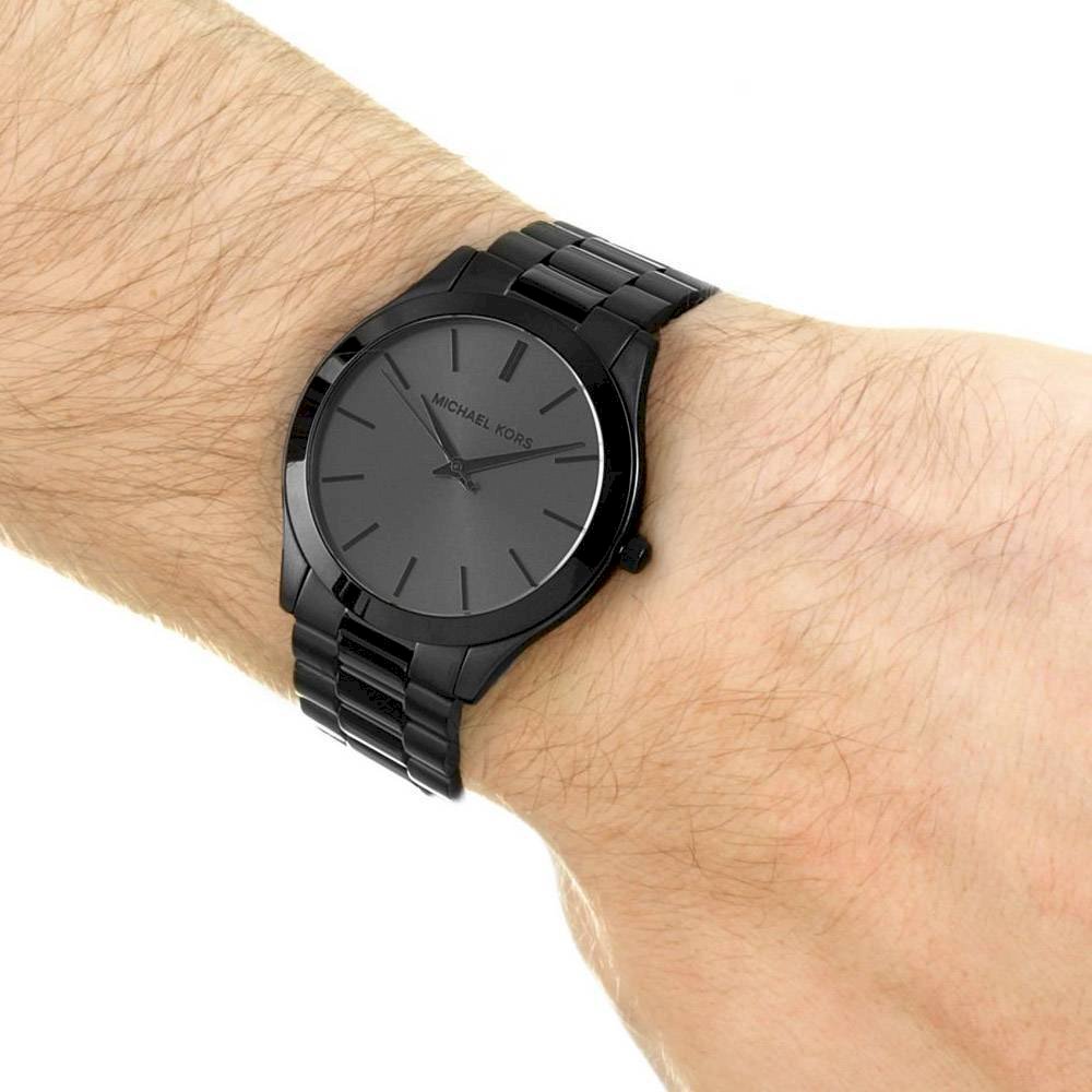 Michael Kors Slim Runway Black-Tone Men's Watch - MK8507