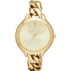 Michael Kors Slim Runway Gold Women's Watch - MK3222