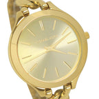 Michael Kors Slim Runway Gold Women's Watch - MK3222