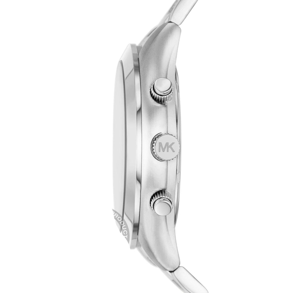 Michael Kors Slim Runway Chronograaf Dameshorloge in zilverkleur - MK1056 Secundaire afbeelding