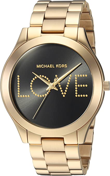 Michael Kors Slim Runway Gold-Tone Women's Watch - MK3803 Hoofdafbeelding