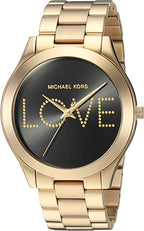 Michael Kors Slim Runway Gold-Tone Women's Watch - MK3803