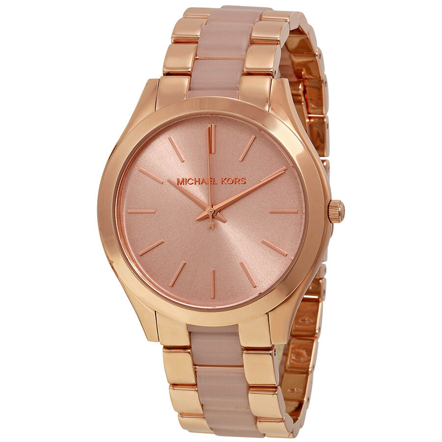 Michael Kors Slim Runway Rose Gold-Tone Women's Watch - MK4294 Hoofdafbeelding