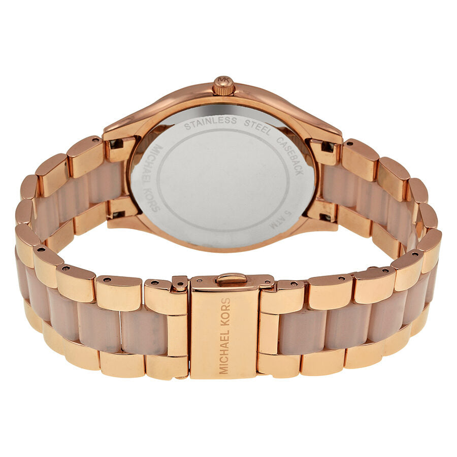 Michael Kors Slim Runway Rose Gold-Tone Women's Watch - MK4294
