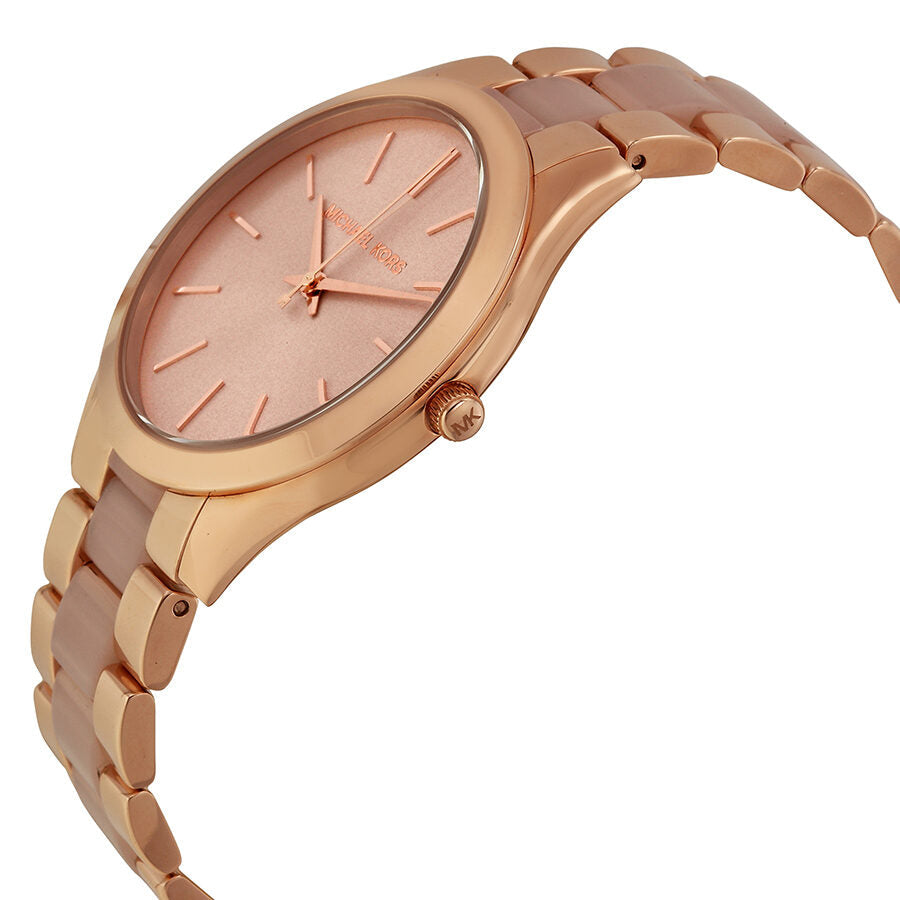 Michael Kors Slim Runway Rose Gold-Tone Women's Watch - MK4294