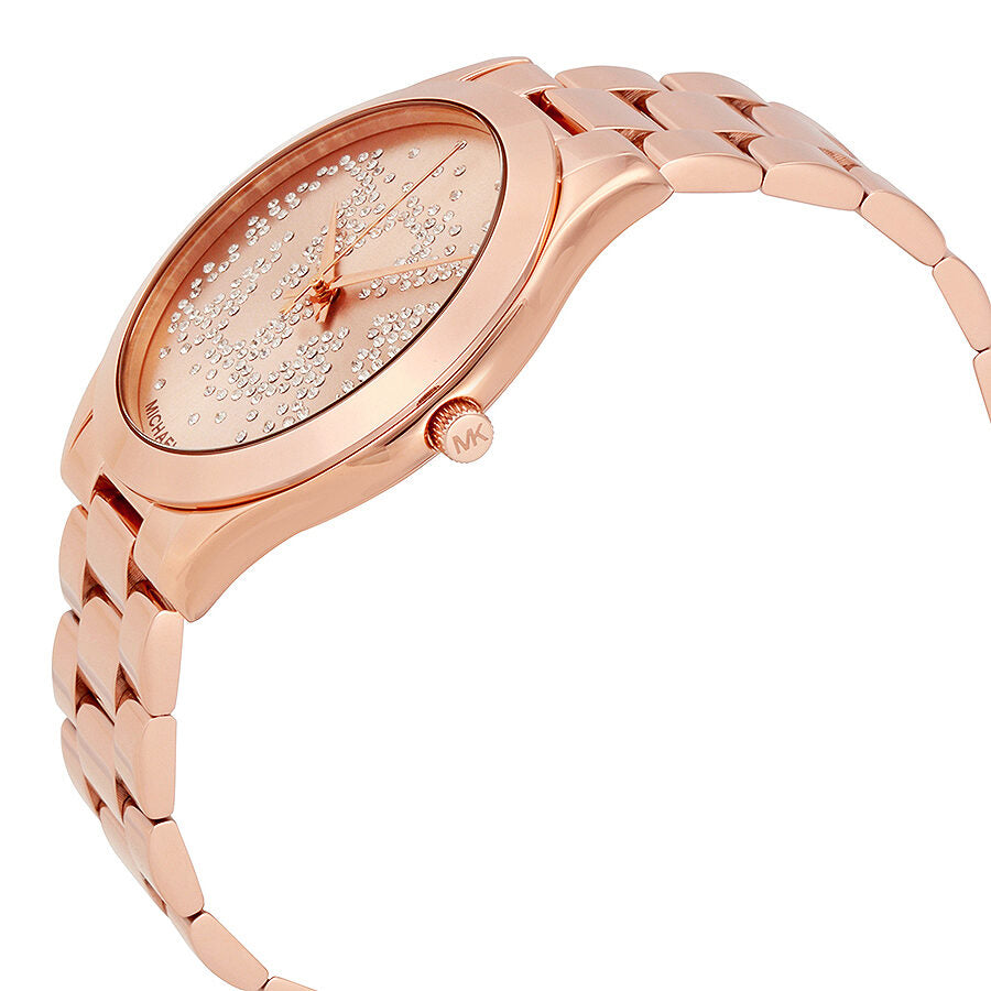 Michael Kors Slim Runway dameshorloge in roségoudkleur - MK3591 Secundaire afbeelding