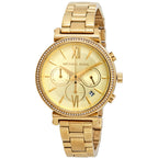 Michael Kors Sofie Chronograph Crystal Gold-Tone Women's Watch - MK6559