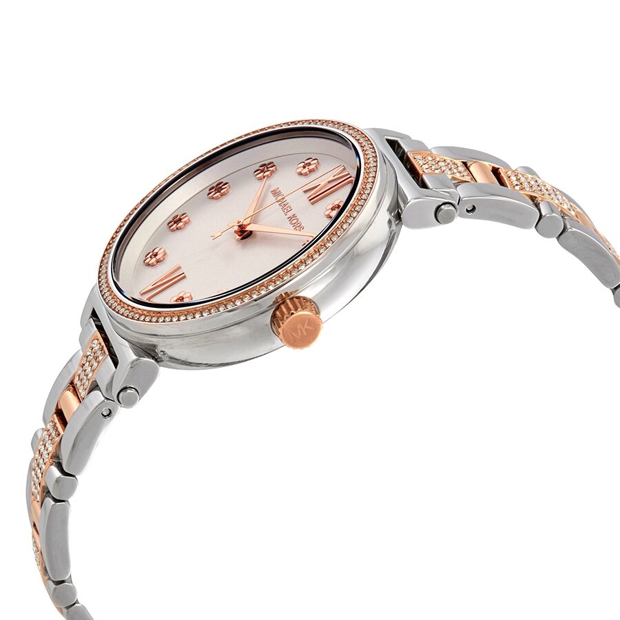 Michael Kors Sofie Crystal Silver Dial Two-tone Ladies Watch MK3880 Secondary image