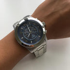 Michael Kors Stop Hunger Chronograph Silver Men's Watch MK8314