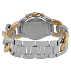 Michael Kors Twist Chain  Chronograph White Dial Ladies Watch MK3199