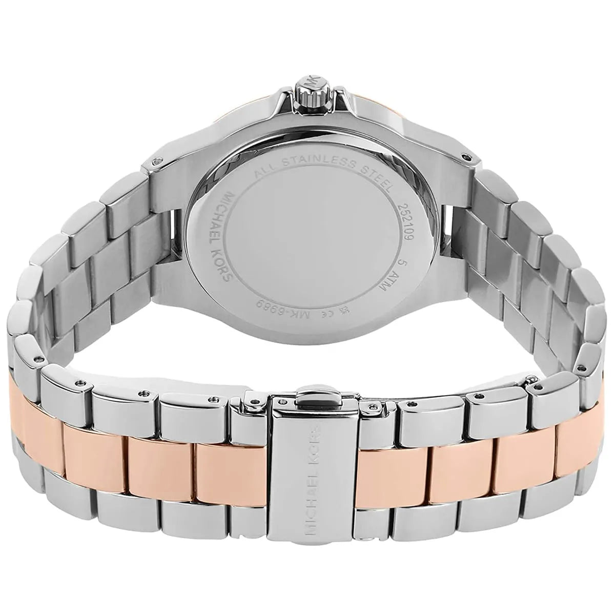 Michael Kors Two Tone Ladies Watch - MK6989