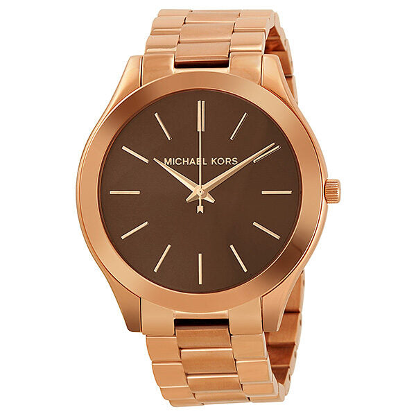 Michael Kors Vintage Classic Slim Runway dameshorloge MK3181 in roségoudkleur Hoofdafbeelding