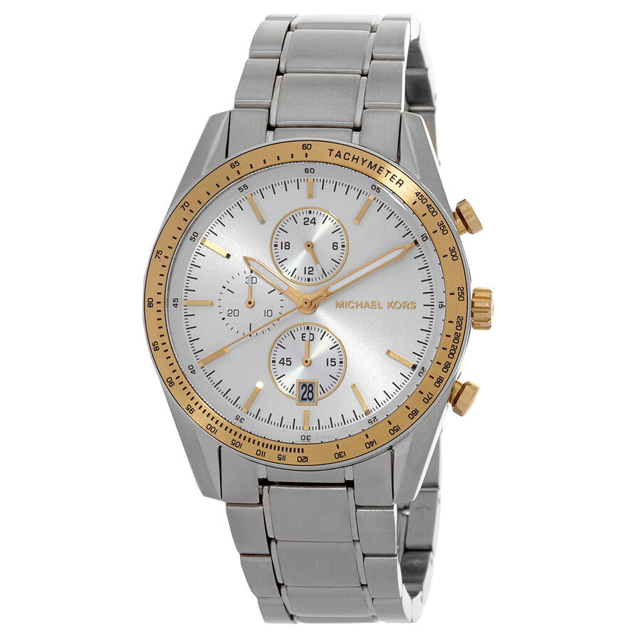 Michael Kors Warren Chronograph Quartz Silver-Tone Men's Watch - MK9112 Main image