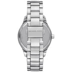 Michael Kors Layton Pavé Silver-Tone Logo Women's Watch - MK7298