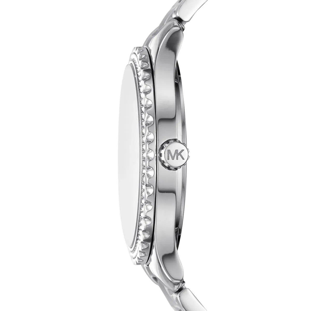 Michael Kors Layton Pavé Silver-Tone Logo Women's Watch - MK7298 Secundaire afbeelding