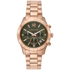 Michael Kors Berkley Chronograph Rose Gold-Tone Women's Watch - MK7412
