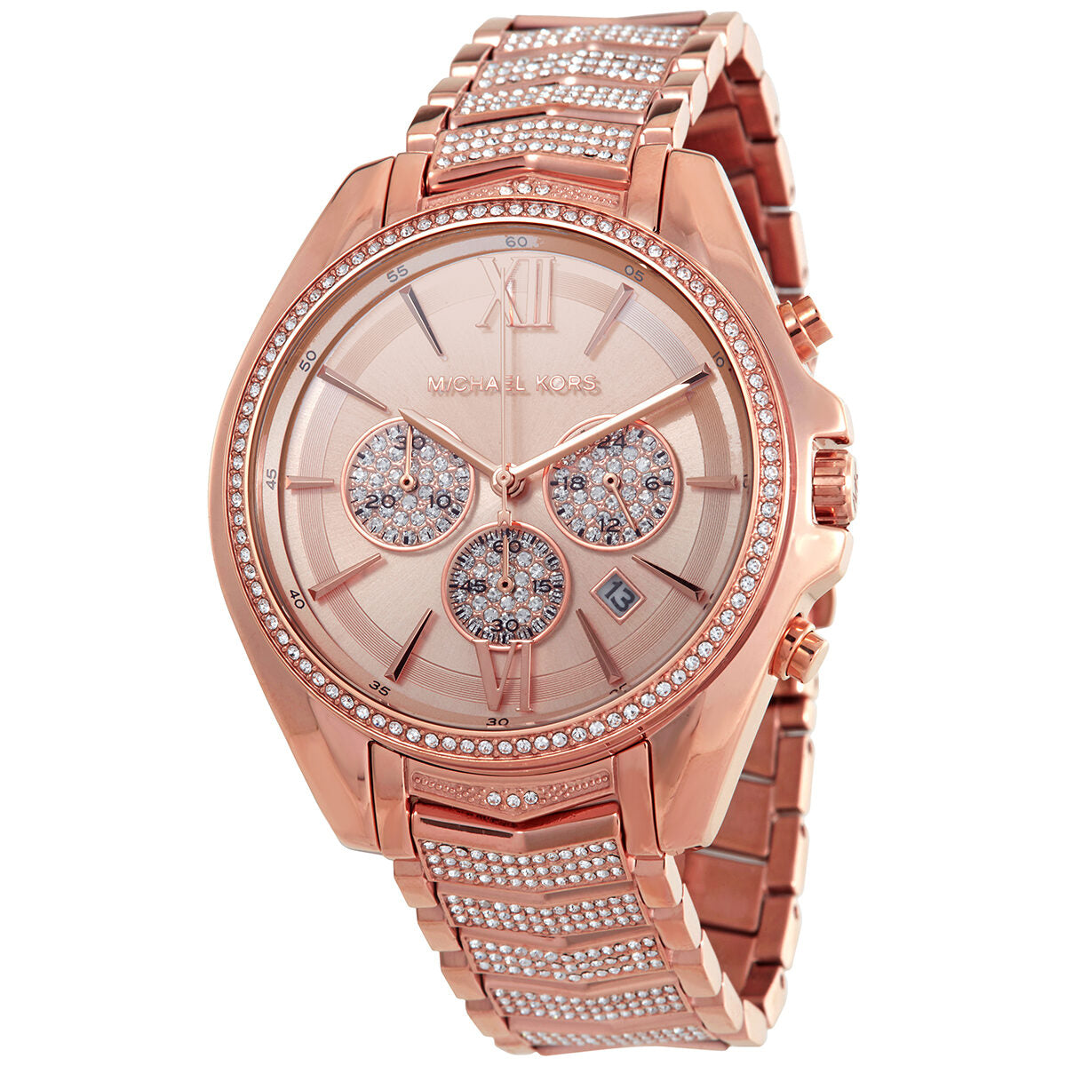 Michael Kors Whitney Chronograph Rose-gold Women's Watch - MK6730