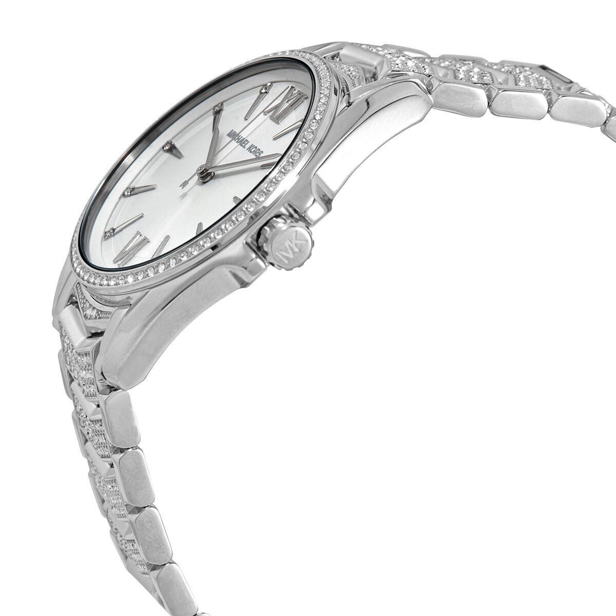Michael Kors Whitney Quartz dameshorloge met witte wijzerplaat MK6687 Secundaire afbeelding