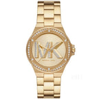 Michael Kors Lennox Three Hand Gold-Tone Women's Watch - MK1062