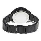 Michael Kors Wren Chronograph Crystal Pave Dial Black Ion-plated Women's Watch - MK5961