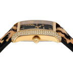 Michael Kors Emery Three-Hand Animal Print Leather Women's Watch - MK7387