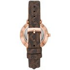 Michael Kors Pyper Brown Leather Women's Watch - MK1036