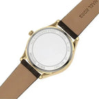 Michael Kors Jaycie Three-Hand Gold Dial Brown Genuine Leather Women's Watch - MK2862