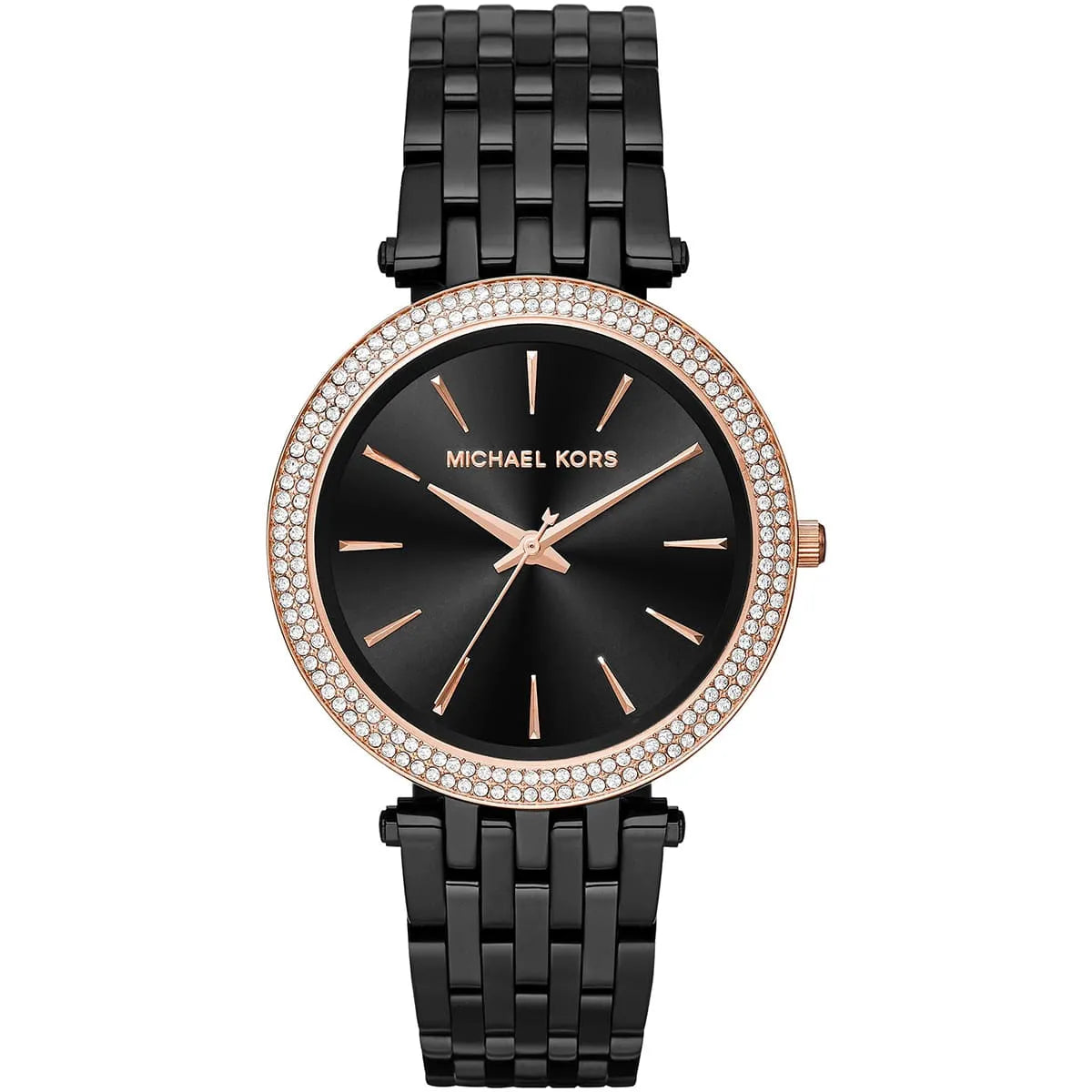 Michael Kors Darci Crystal Pave Black Women's Watch - MK3407 Hoofdafbeelding