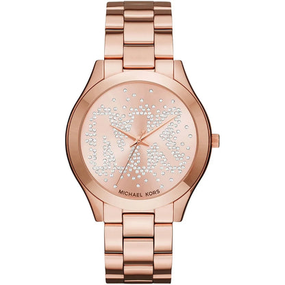 Michael Kors Slim Runway 39mm Rose Gold Dial Rose Gold-Tone Women's Watch MK3591