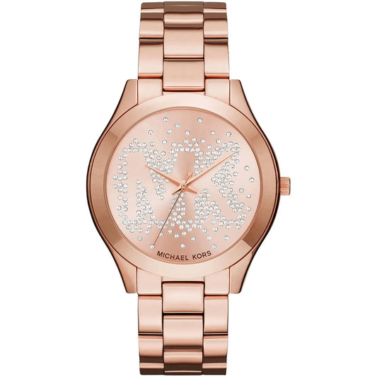 Michael Kors Slim Runway 39mm Rose Gold Dial Rose Gold-Tone Women's Watch MK3591