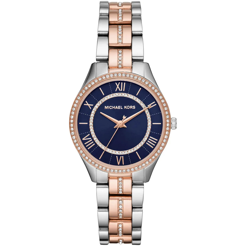 Michael Kors Lauryn Three-Hands Blue Women's Watch MK3929