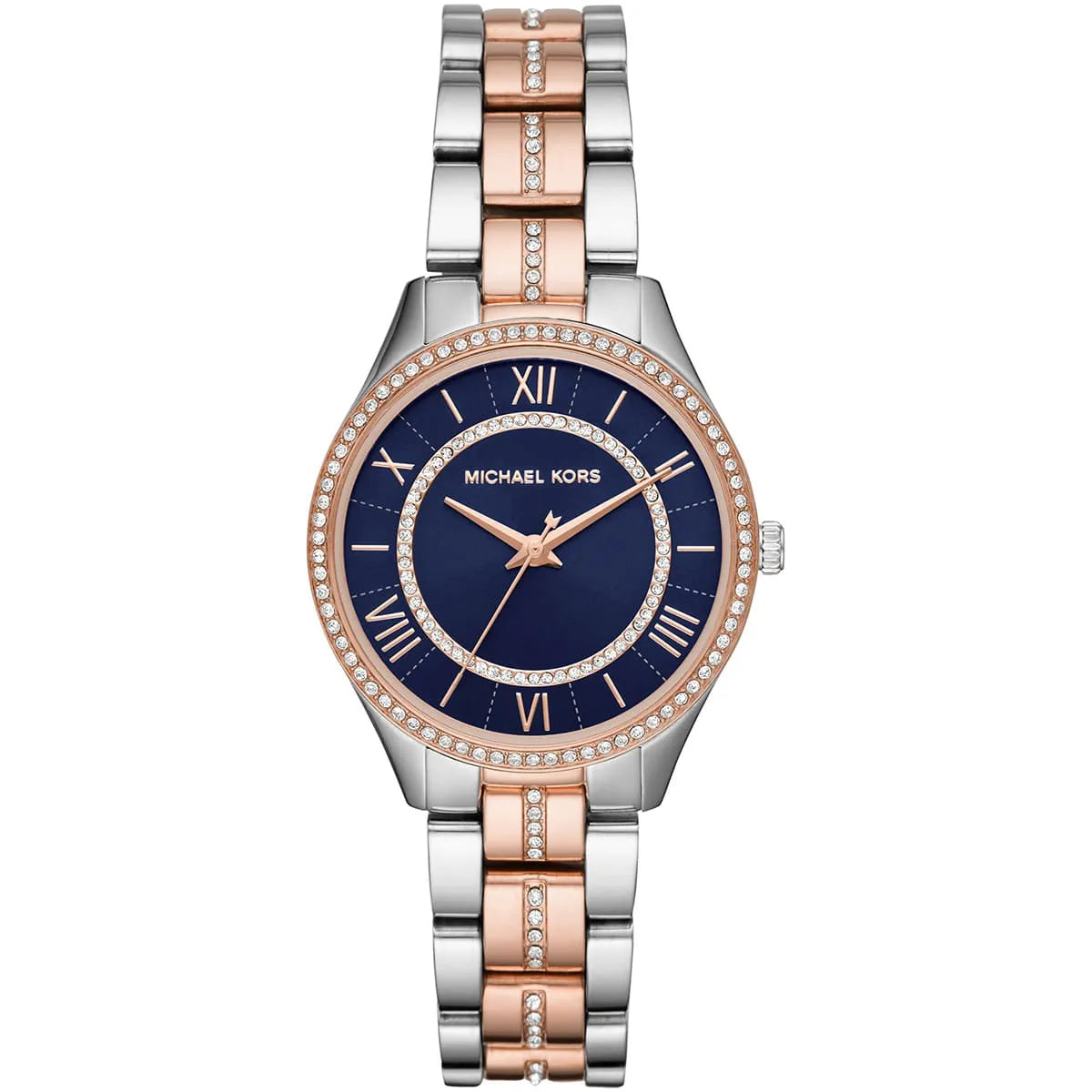 Michael Kors Lauryn Three-Hands Blue Women's Watch MK3929 Hoofdafbeelding