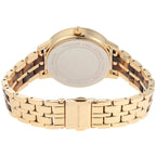 Michael Kors Melissa Gold Sunray Dial Gold Tortoiste Acetate Women's Watch - MK4395
