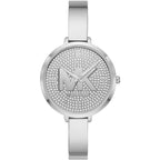 Michael Kors Charley Pavé Dial Silver bangle strap Women's Watch - MK4432