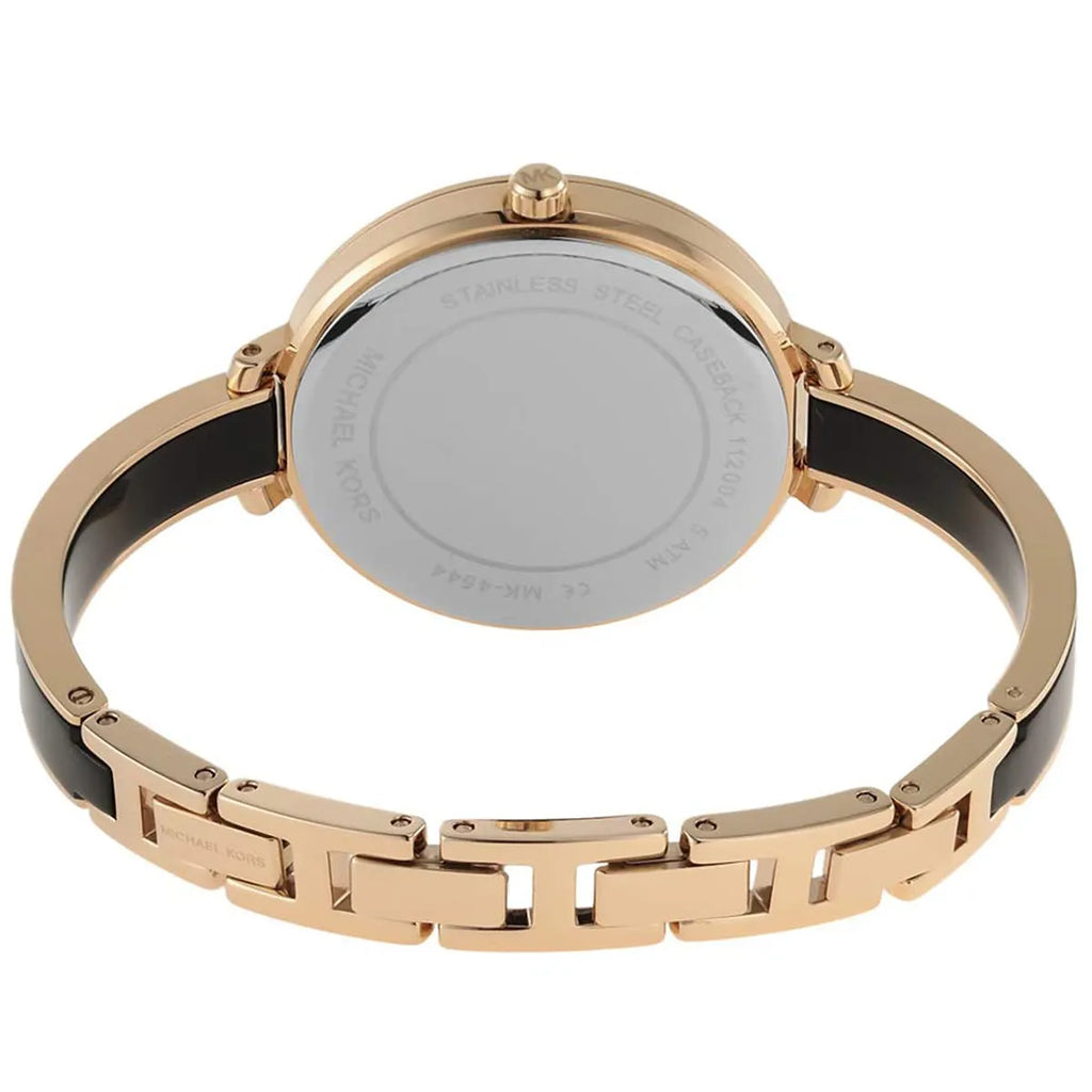 Michael Kors Jaryn Gold with Pavé Dial Two-tone Slim Bangle Women's Watch - MK4544