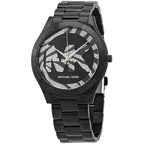 Michael Kors Slim Runway Black Women's Watch - MK4562