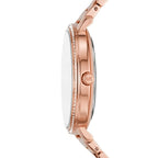 Michael Kors Pyper Quartz Crystal Rose Gold-Tone Women's Watch - MK4594